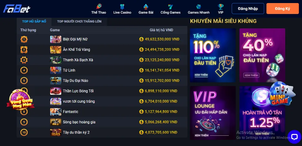 Hỗ trợ VIP vm88 bet